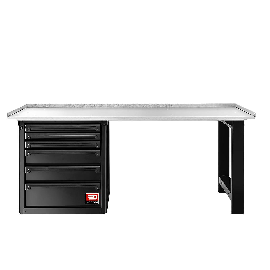 FACOM Rws Werkbank 2M + Edelstahlplatte