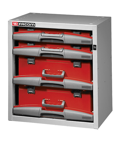 FACOM Regal Klein Hoch 4 Schubladen Lose