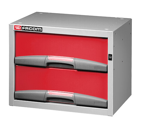 FACOM Regal Klein Tief 2 Schubladen Fest