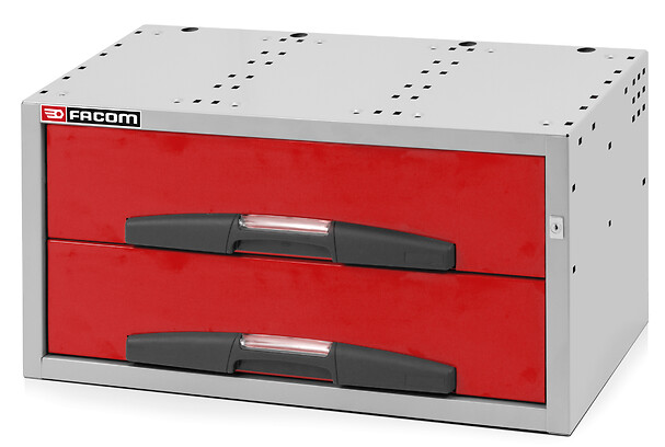 FACOM Regal Mittel Tief 2 Schubladen Fest