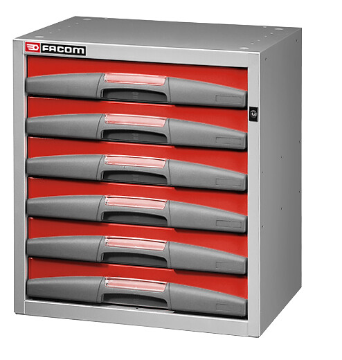 FACOM Regal Klein Hoch 6 Schubladen Fest