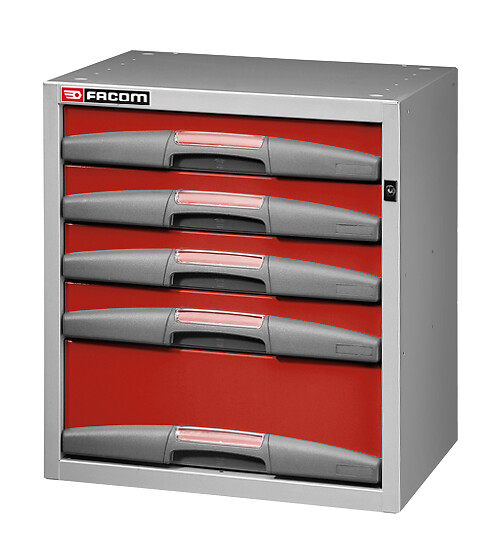 FACOM Regal Klein Hoch 5 Schubladen Fest