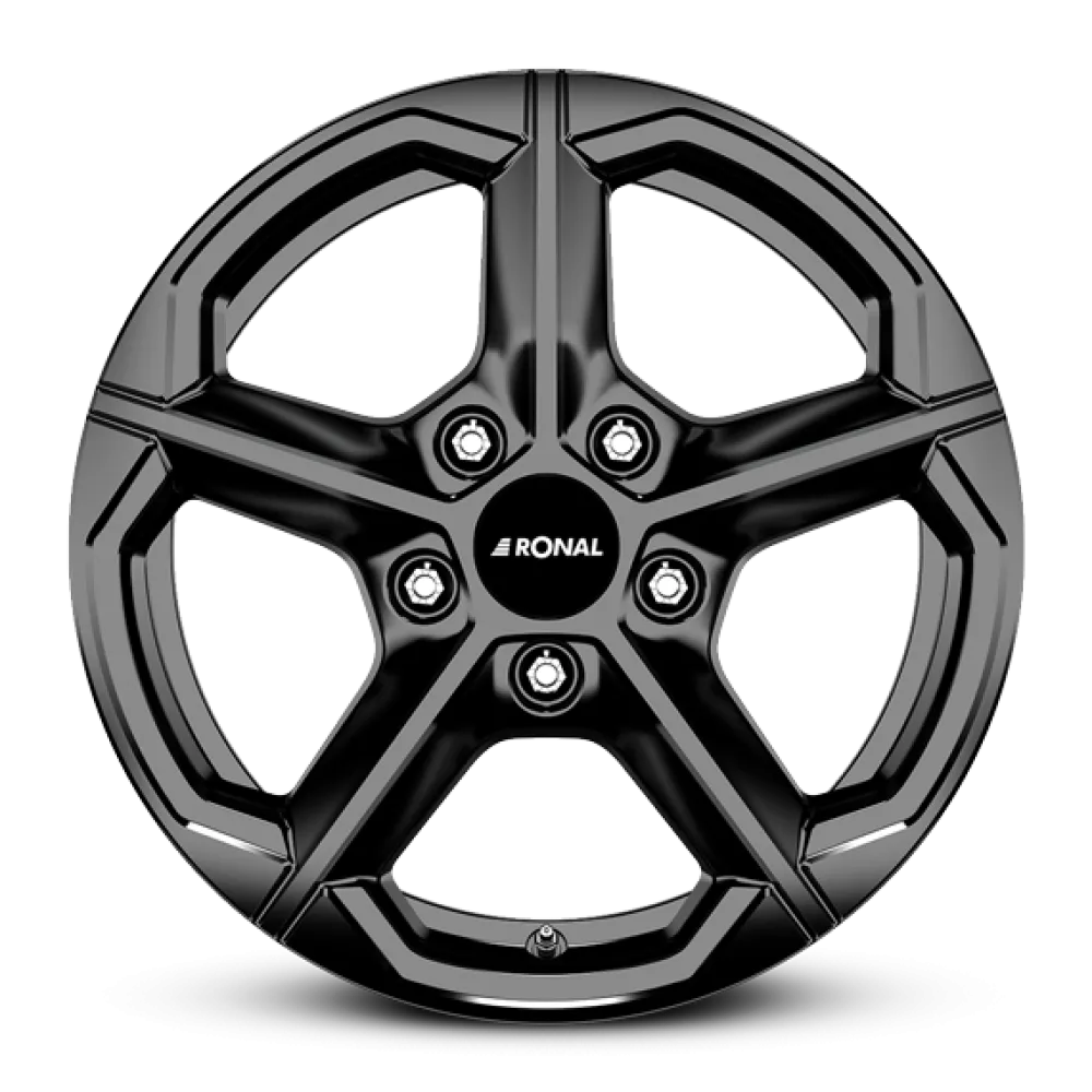 RONAL CA1 JET BLACK 6.0x16 ET68 5x130 78.1
