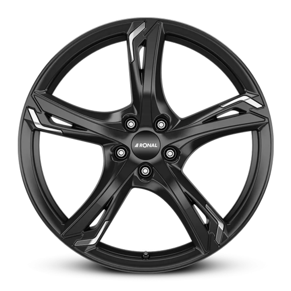 RONAL R62 Chrome JET BLACK 8.0x19 ET50 5x112 76.0