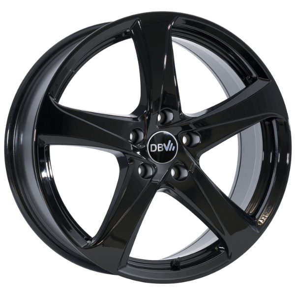 DBV 5SP 001 schwarz 7.5x17 ET45 5x114.3 74.1