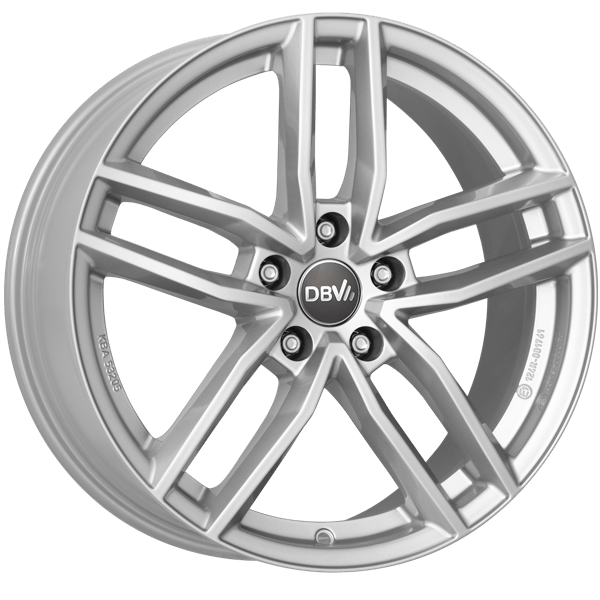 DBV Andorra TR silver 7.5x17 ET51 5x112 57.1