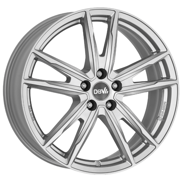 DBV Florida KF silver 7.0x17 ET48 5x114.3 67.1
