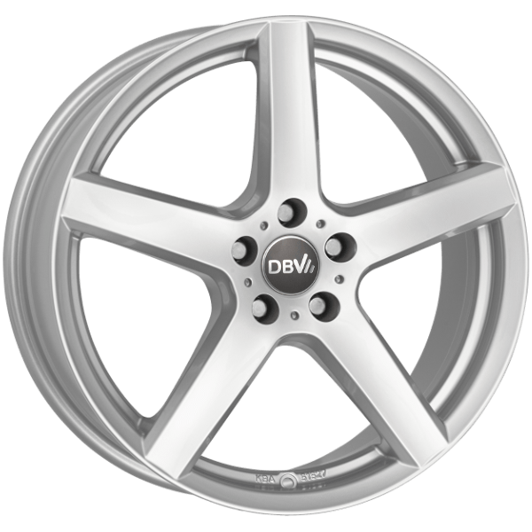 DBV Navigio TY silber metallic 7.5x17 ET41 5x112 57.1