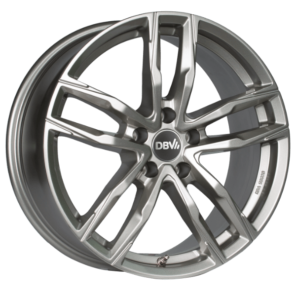DBV Vienna II hyper silber 8.5x20 ET42 5x112 70.1