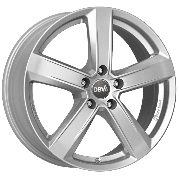DBV Samoa TU silver 7.0x17 ET49 5x112 57.1