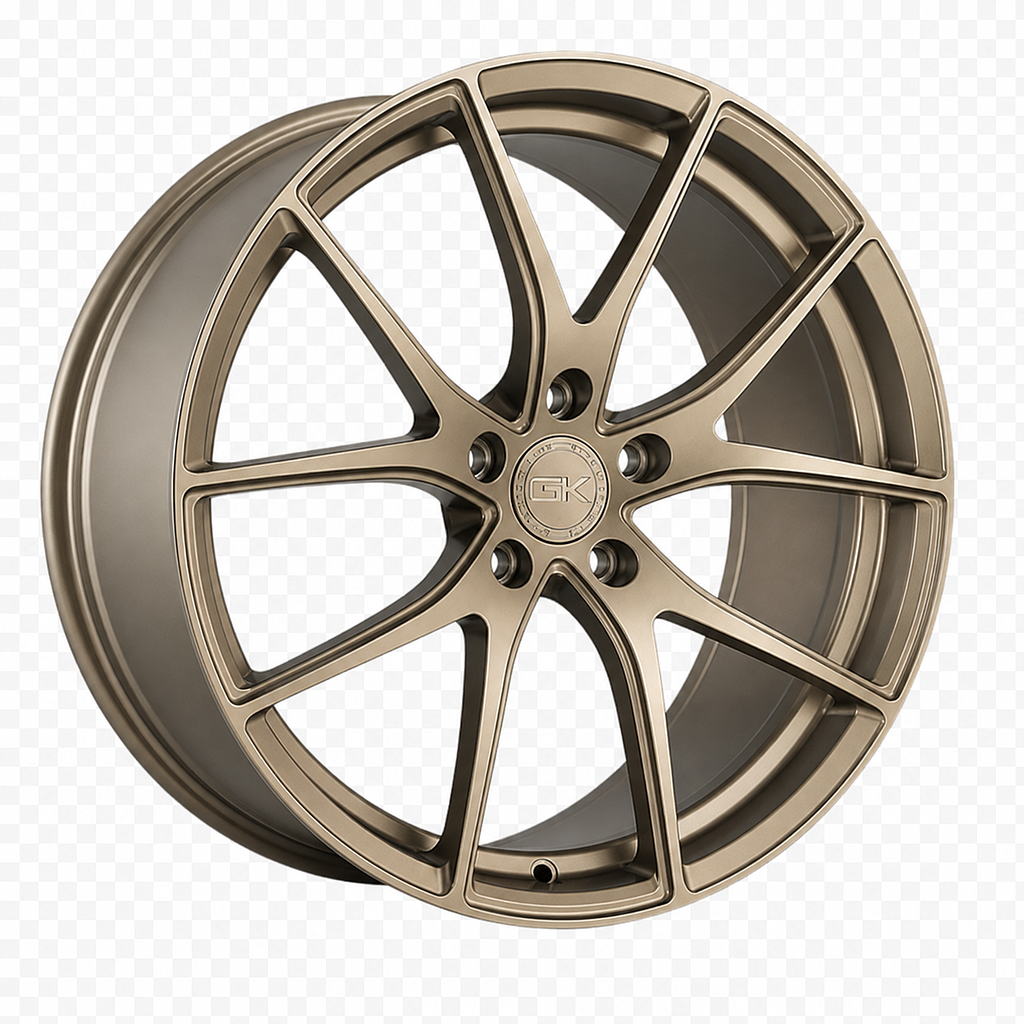 GK FORGED F88 11.5x20 ET48 5x120 60° Kegel Satin Bronze