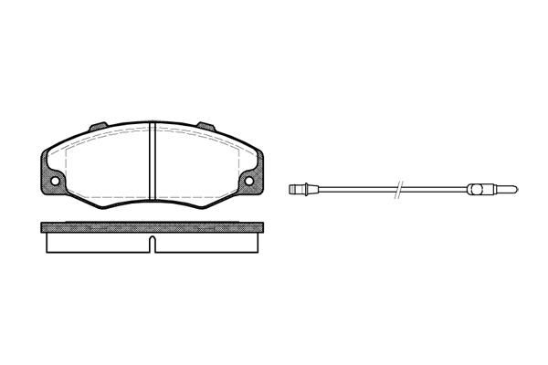 Bremsklötze R21 Kombi 2.0 - 2.2 Bendix vorne