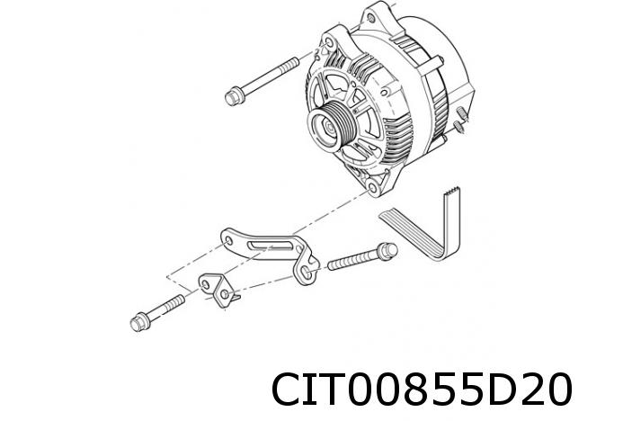 C1 / 107 dynamo 80ah
