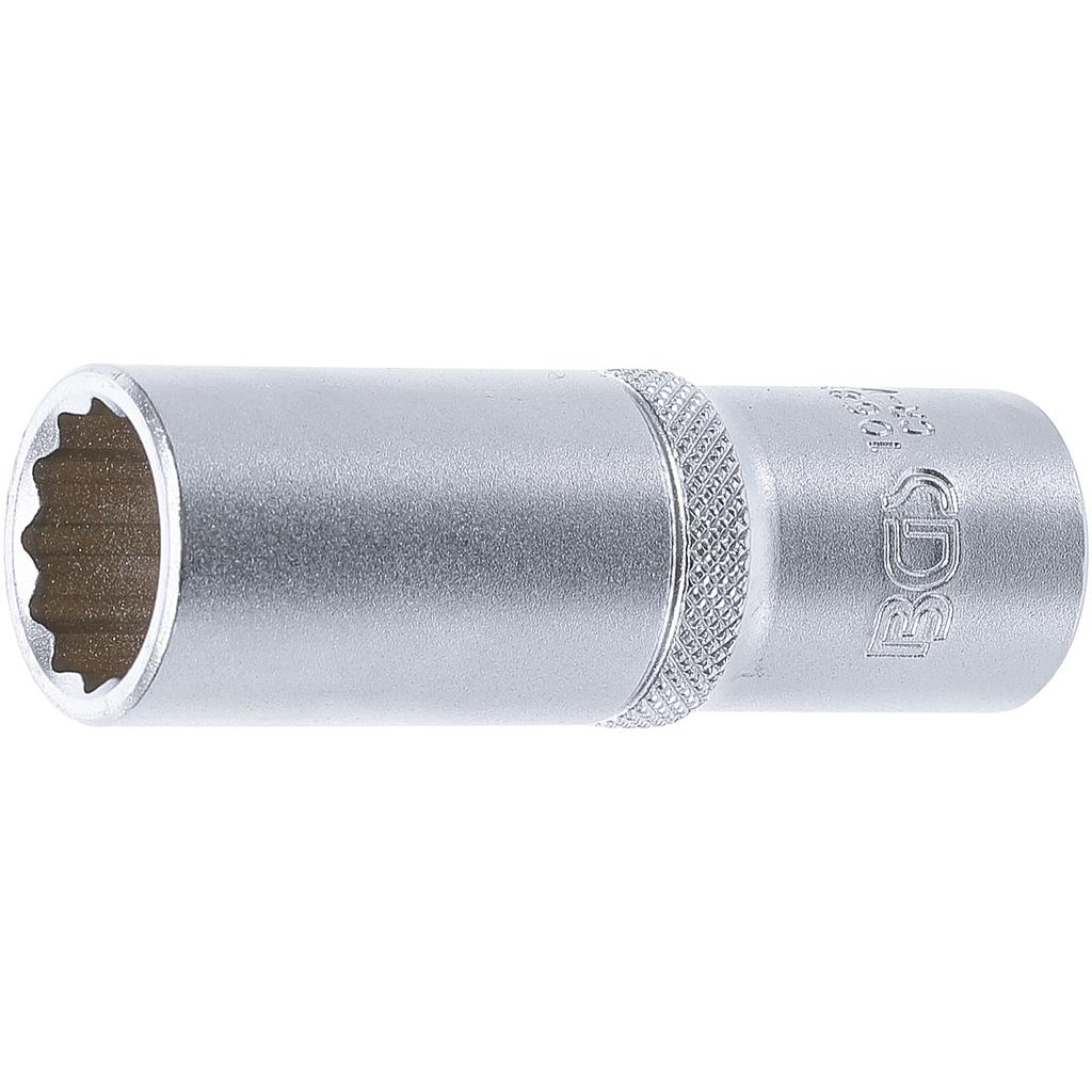Steckschlüssel-Einsatz Zwölfkant, tief | Antrieb Innenvierkant 12,5 mm (1/2&quot;) | SW 18 mm