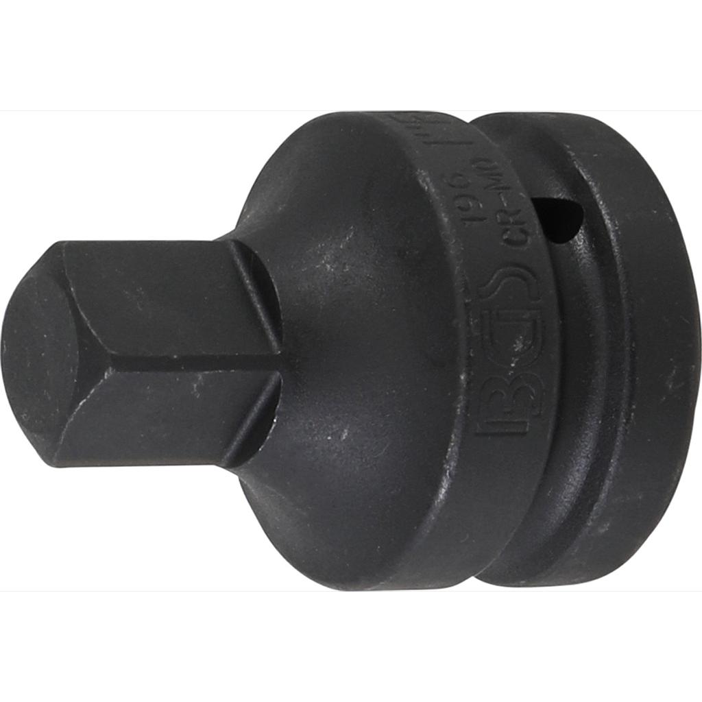 Kraft-Steckschlüssel-Adapter | Innenvierkant 25 mm (1&quot;) - Aussenvierkant 20 mm (3/4&quot;)