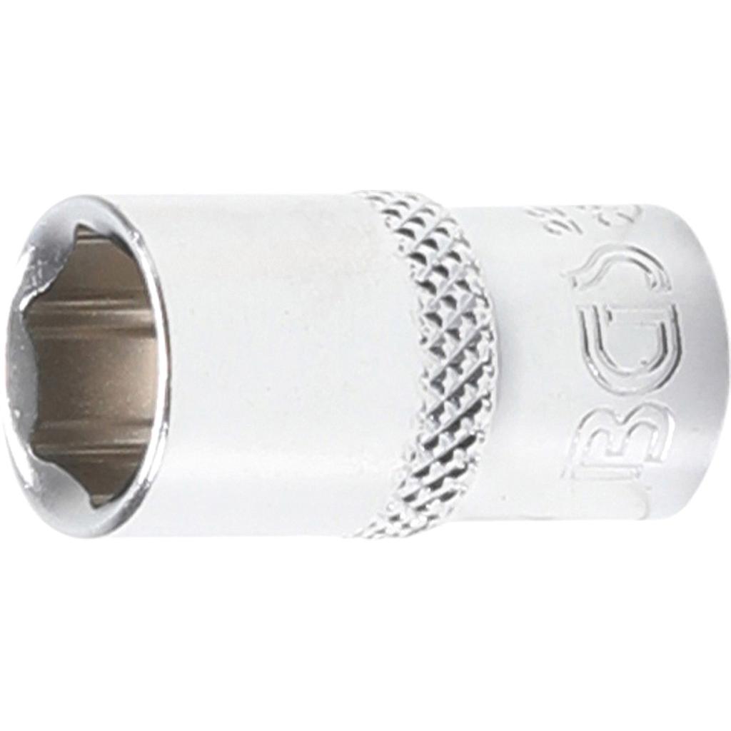 Steckschlüssel-Einsatz Sechskant | Antrieb Innenvierkant 6,3 mm (1/4&quot;) | SW 9 mm
