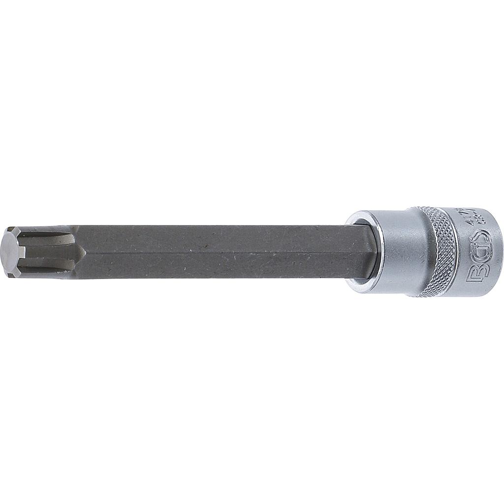 Bit-Einsatz | Länge 140 mm | Antrieb Innenvierkant 12,5 mm (1/2&quot;) | Keil-Profil (für RIBE) M14