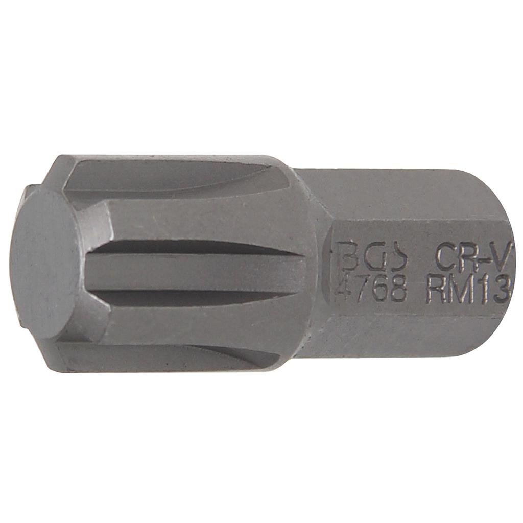 Bit | Antrieb Aussensechskant 10 mm (3/8&quot;) | Keil-Profil (für RIBE) M13