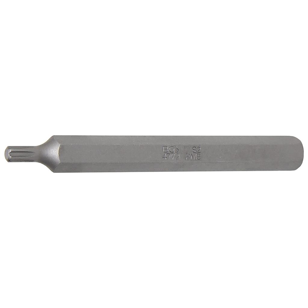 Bit | Länge 100 mm | Antrieb Aussensechskant 10 mm (3/8&quot;) | Keil-Profil (für RIBE) M5