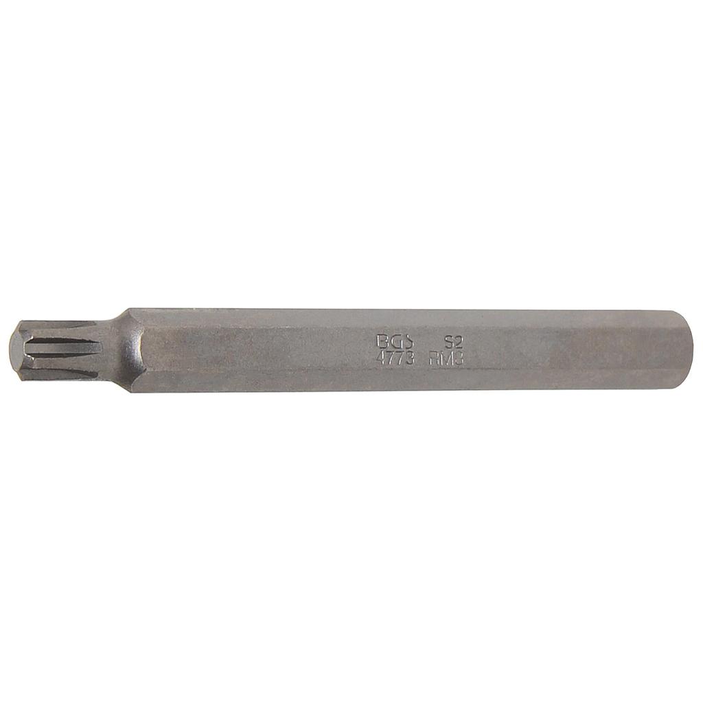 Bit | Länge 100 mm | Antrieb Aussensechskant 10 mm (3/8&quot;) | Keil-Profil (für RIBE) M8