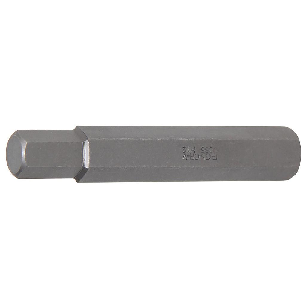 Bit | Länge 75 mm | Antrieb Aussensechskant 10 mm (3/8&quot;) | Innensechskant 12 mm
