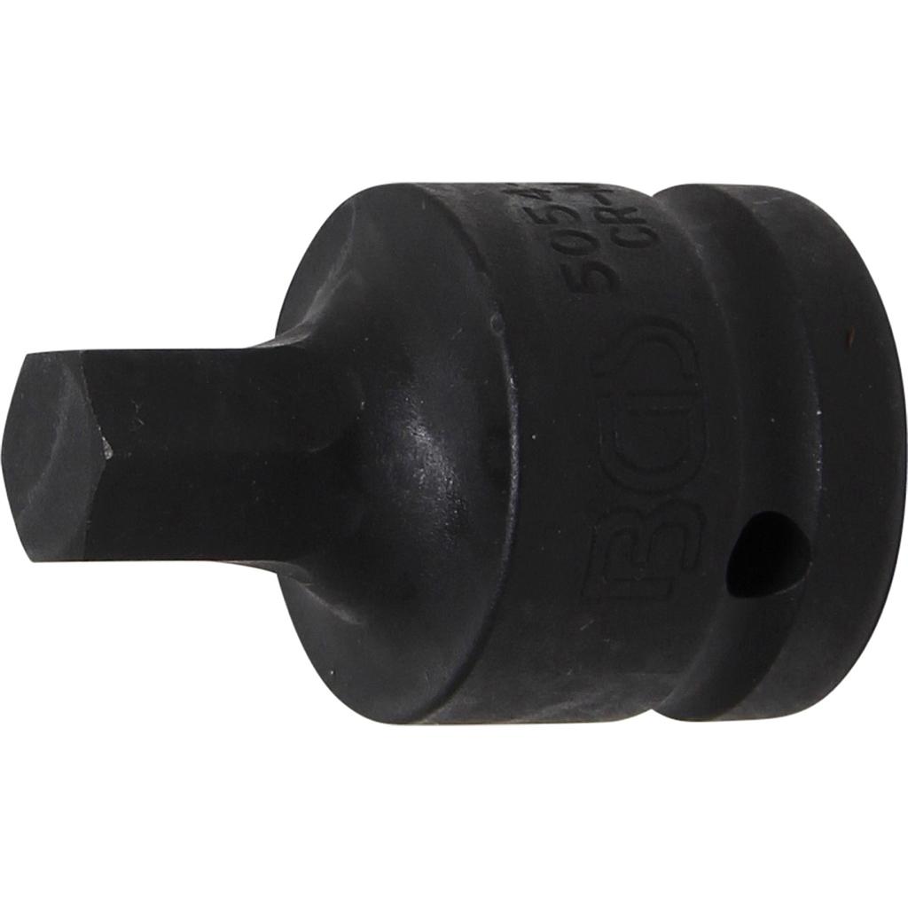 Kraft-Bit-Einsatz | Länge 55 mm | Antrieb Innenvierkant 20 mm (3/4&quot;) | Innensechskant 14 mm