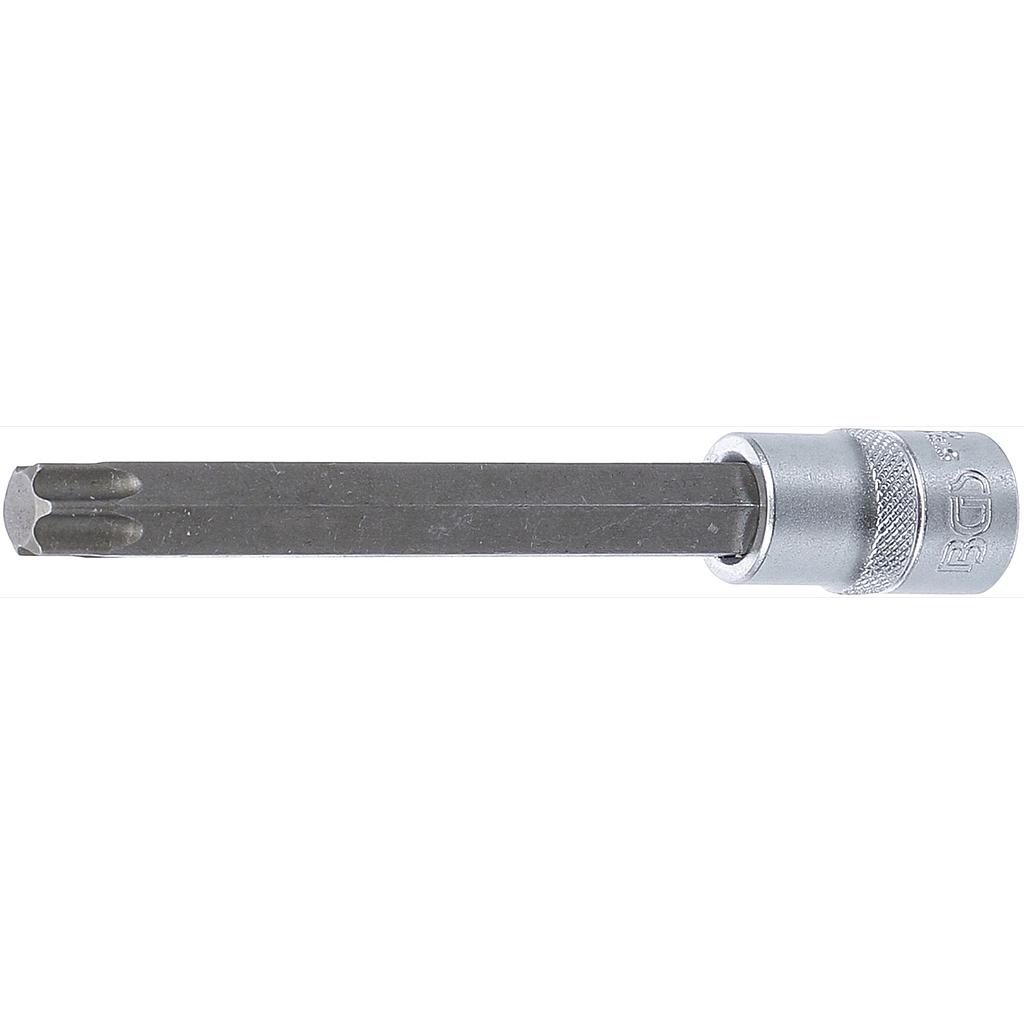 Bit-Einsatz | Länge 140 mm | Antrieb Innenvierkant 12,5 mm (1/2") | T-Profil (für Torx) T60
