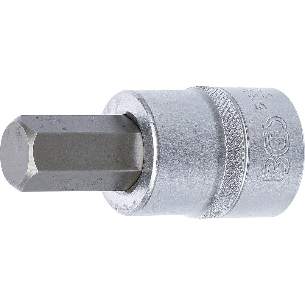 Bit-Einsatz | Antrieb Innenvierkant 20 mm (3/4&quot;) | Innensechskant 19 mm