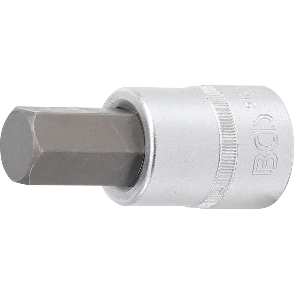 Bit-Einsatz | Antrieb Innenvierkant 20 mm (3/4&quot;) | Innensechskant 22 mm