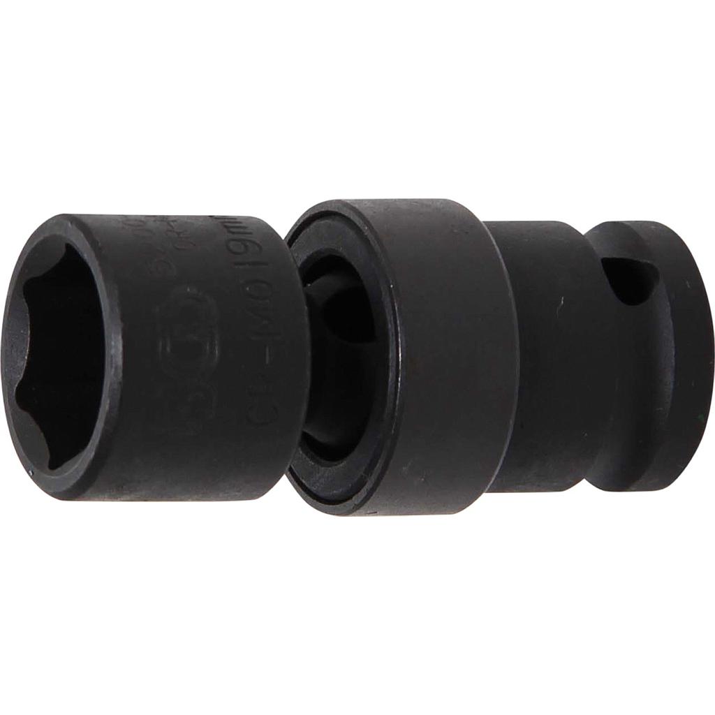Kraft-Kugelgelenk-Einsatz | Antrieb Innenvierkant 12,5 mm (1/2&quot;) | SW 19 mm