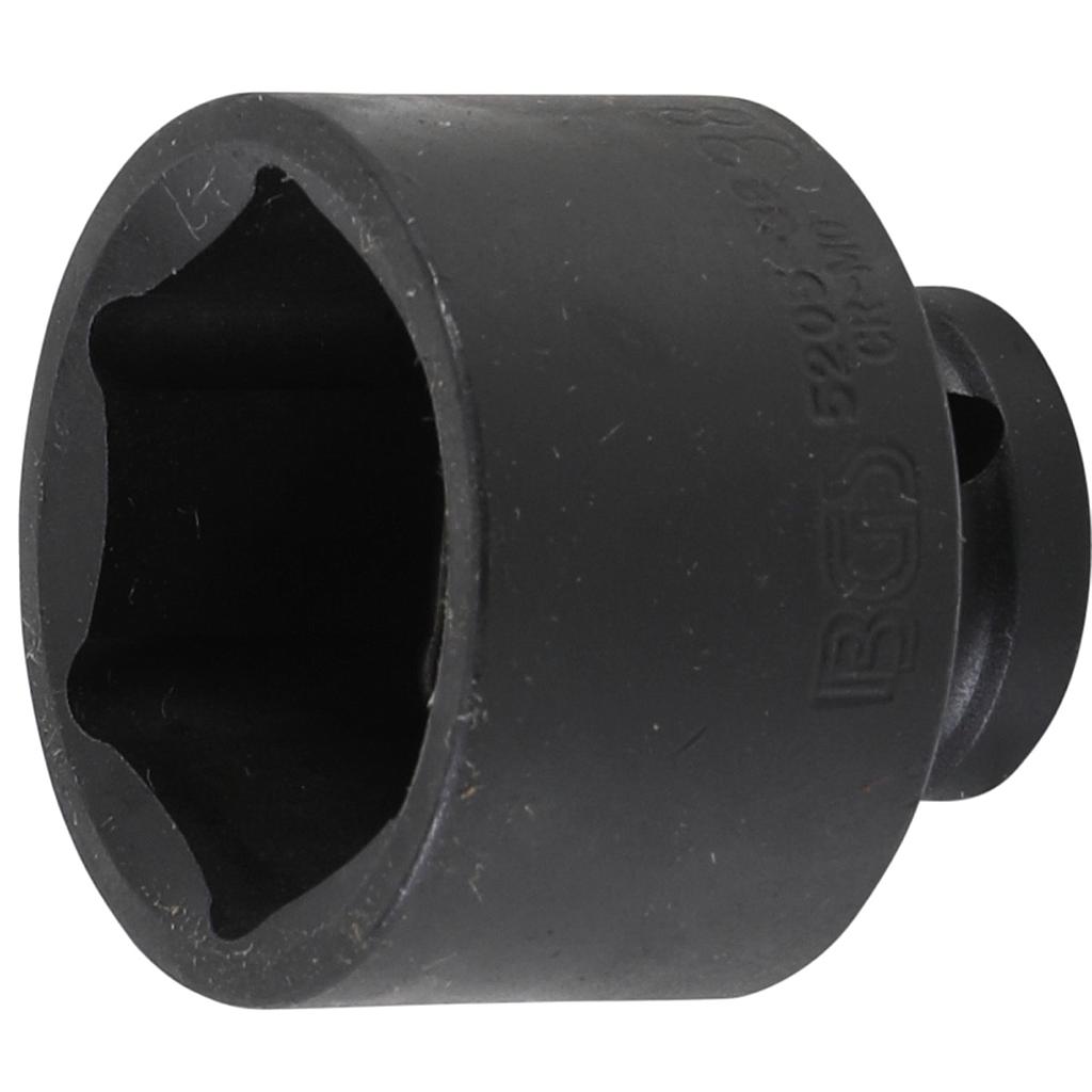 Kraft-Steckschlüssel-Einsatz Sechskant | Antrieb Innenvierkant 12,5 mm (1/2&quot;) | SW 38 mm