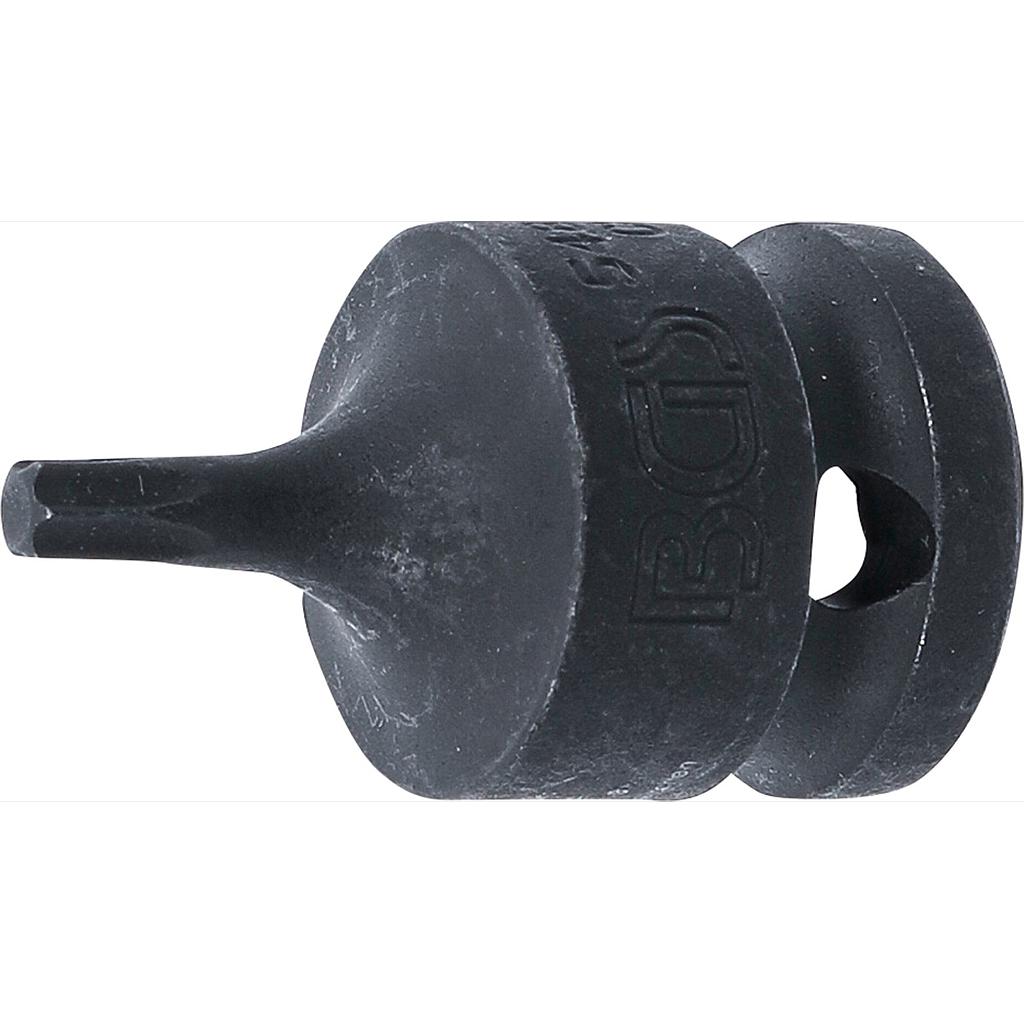 Kraft-Bit-Einsatz | Länge 42 mm | Antrieb Innenvierkant 12,5 mm (1/2") | T-Profil (für Torx) T27