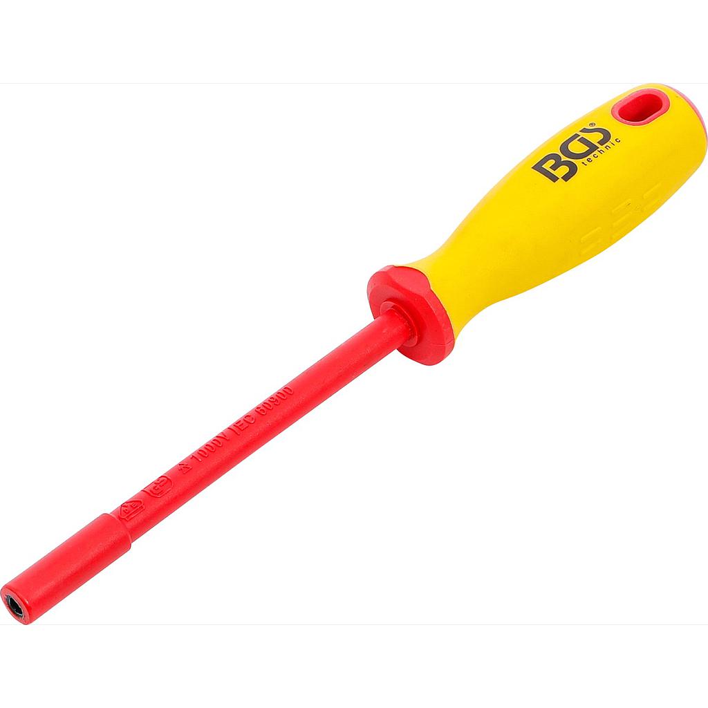 VDE-Steckschlüssel-Schraubendreher | Sechskant | SW 4 mm | Klingenlänge 125 mm