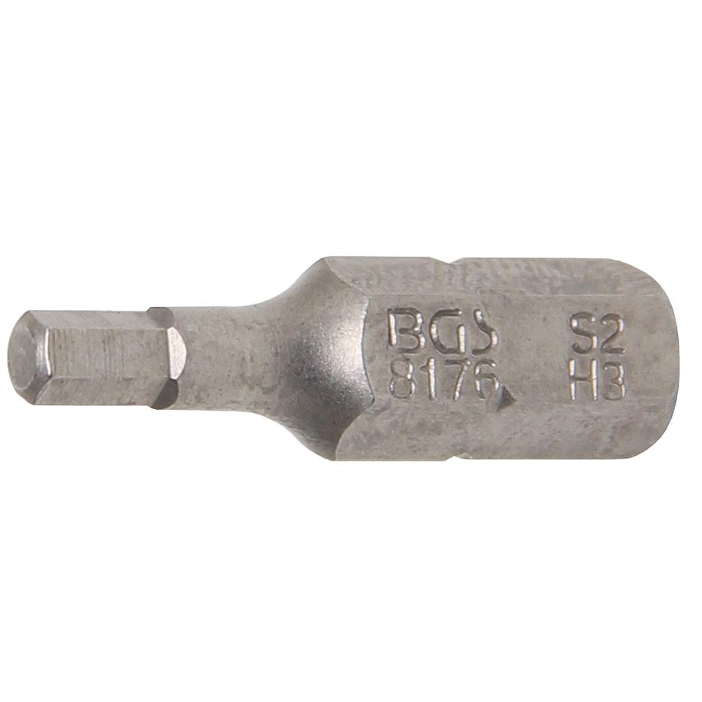 Bit | Antrieb Aussensechskant 6,3 mm (1/4&quot;) | Innensechskant 3 mm