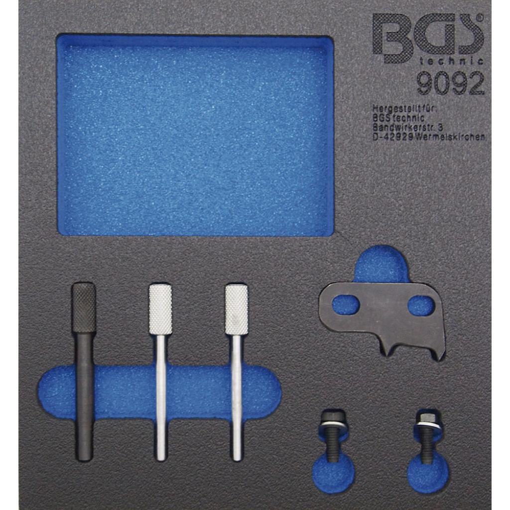 Werkstattwageneinlage 1/6: Motor-Einstellwerkzeug-Satz | für MINI, Citroën, Peugeot 1.6 Diesel