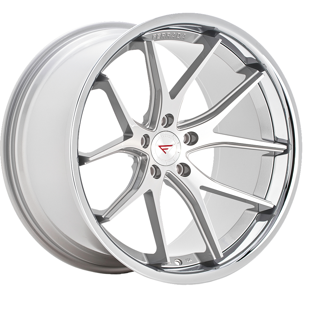 FERRADA FR2 Machine Silver / Chrome Lip 10.5x20 74.1 60° Kegel