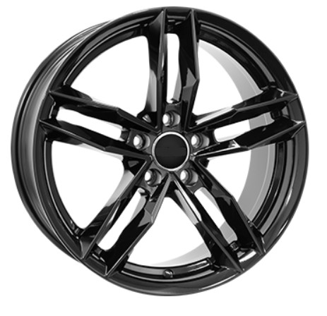 EasyFit 688 7.5x17 ET45 5x112 Schwarz Glanz