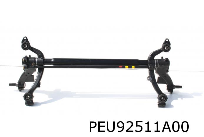 Asse posteriore completo (per 206/206+ 3/5 porte con freno a tamburo)