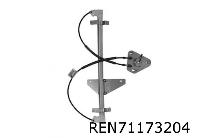 Lève-vitre Mégane III arrière droite SANS MOTEUR