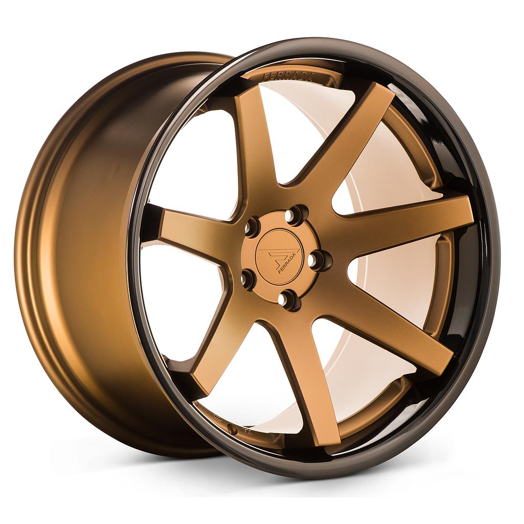 FERRADA FR1 Matte Bronze / Gloss Black Lip 10.5x20 73.1 60° Kegel