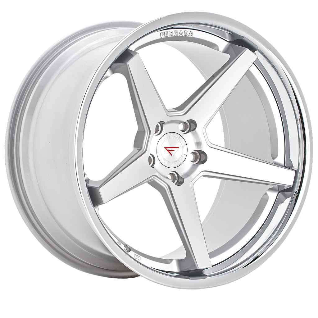 FERRADA FR3 Machine Silver / Chrome Lip 9x20 66.6 60° Kegel