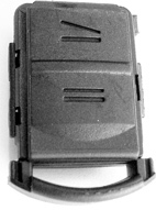 Guscio telecommando, 2 tasti